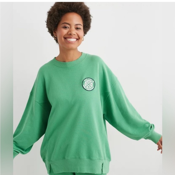 Aerie The Chill Crew Sweatshirt - Picture 1 of 4